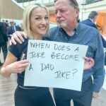 Lindsay Czarniak Instagram - Gotta get my dad for the dad joke! My dad Chet was diagnosed with lymphoma in 1998. His experience with medical care and how our family has benefitted from advancements in experimental drugs that have saved my dads life is a big reason why I believe so much in the hard work and mission of the leukemia and lymphoma society. What an honor to host the LLS Ball in DC last night. (And so fun to have my favorite cohost) It's not lost on me how special and blessed I am to have my dad and family there in the audience. #JOTD #lls #family