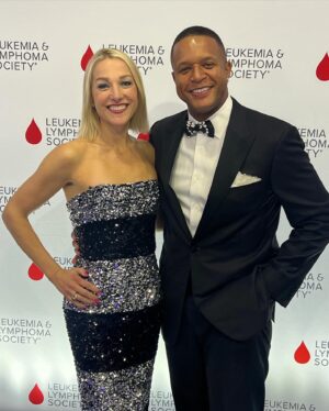 Lindsay Czarniak Instagram - Gotta get my dad for the dad joke! My dad Chet was diagnosed with lymphoma in 1998. His experience with medical care and how our family has benefitted from advancements in experimental drugs that have saved my dads life is a big reason why I believe so much in the hard work and mission of the leukemia and lymphoma society. What an honor to host the LLS Ball in DC last night. (And so fun to have my favorite cohost) It's not lost on me how special and blessed I am to have my dad and family there in the audience. #JOTD #lls #family
