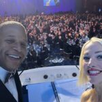Lindsay Czarniak Instagram - Gotta get my dad for the dad joke! My dad Chet was diagnosed with lymphoma in 1998. His experience with medical care and how our family has benefitted from advancements in experimental drugs that have saved my dads life is a big reason why I believe so much in the hard work and mission of the leukemia and lymphoma society. What an honor to host the LLS Ball in DC last night. (And so fun to have my favorite cohost) It's not lost on me how special and blessed I am to have my dad and family there in the audience. #JOTD #lls #family