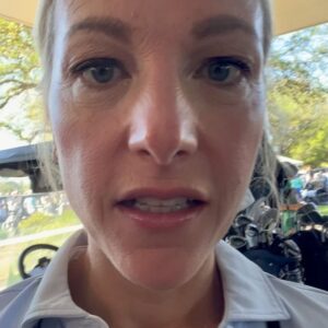 Lindsay Czarniak Instagram - Hit em straight! Starting the day with some friendly golf for a great cause. Taking the necessary precautions round steps in hopes of a successful round:) #golf  #mam #mondayafterthemasters #hootieandtheblowfish