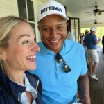 Lindsay Czarniak Instagram – Hit em straight! Starting the day with some friendly golf for a great cause. Taking the necessary precautions round steps in hopes of a successful round:) #golf  #mam #mondayafterthemasters #hootieandtheblowfish