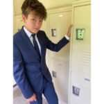 Lindsay Price Instagram - My heart is too full so the words have escaped. But the words of a well worn book will make perfect sense to you Hudson. 🥹 “I know a wonderful secret that will help you through all the days of your life,” said Mrs. Raccoon to Chester. “Come with me…. I will kiss your hand every morning and every night.. Whenever you feel lonely and need a little loving from home, just press your hand to your cheek and think, ‘Mommy loves you. Mommy loves you. It will remind you that I love you too, and that I’ll always be there whenever you need me. Now, remember, Chester,” Mrs. Raccoon cautioned, “I’ll be with you every time you touch your hand to your cheek.” You go and have a good time. And remember, I love you!” Audrey Penn - The Kissing Hand.