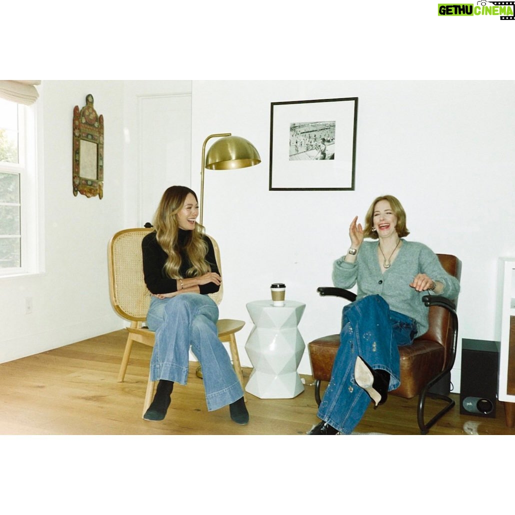 Lindsay Price Instagram - I met @jaimeraynewman4real when we both starred on a tv show years ago. There has been whole lifetime of wisdom and experience that we both have gained since in the most formative decade of our lives. We enjoyed an “Eastwick” reunion while gathering for @theretaility’s “In Conversation” interview series. Visit TheRetaility.com for more magical moments and in-depth discussions between us: @theretaility