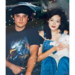 Lindsay Price Instagram - Happy Birthday B. I love you more than you loved this Harley Davidson tshirt. @bobthebutcherofbliss you are my best friend and my hero. Xo sissy. #bff
