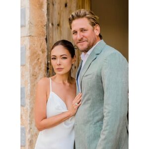 Lindsay Price Instagram - Happy Anniversary @curtisstone! Here are two of our 4 weddings. Don’t have any pictures from the one in Vegas and the one you split your pants at so we can just remember those ones in our hearts and minds. Love u. This is fun.