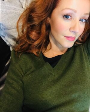 Lindy Booth Instagram - sitting in my trailer. waiting for dark.