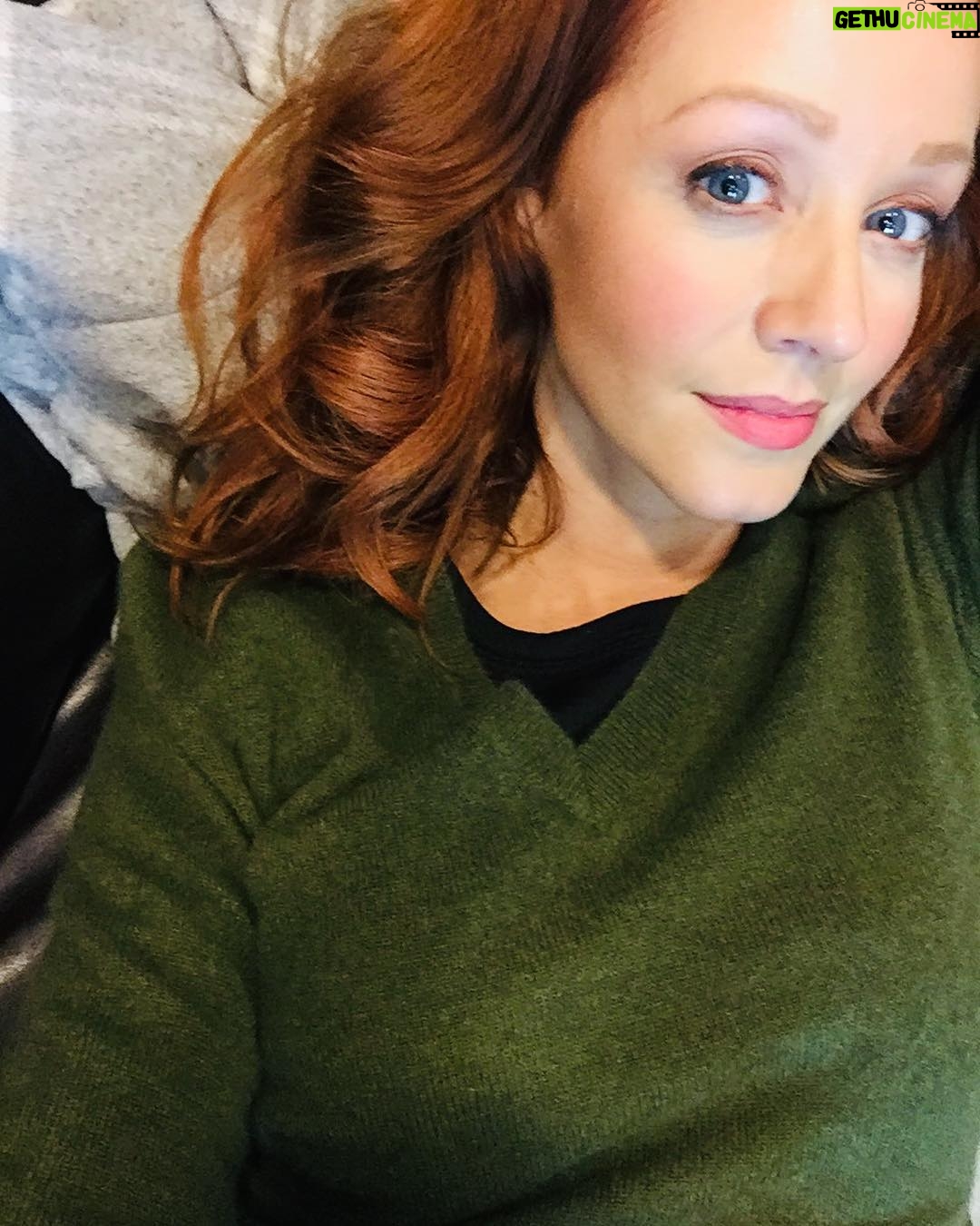 Lindy Booth - 6.5K Likes - sitting in my trailer. waiting for dark.