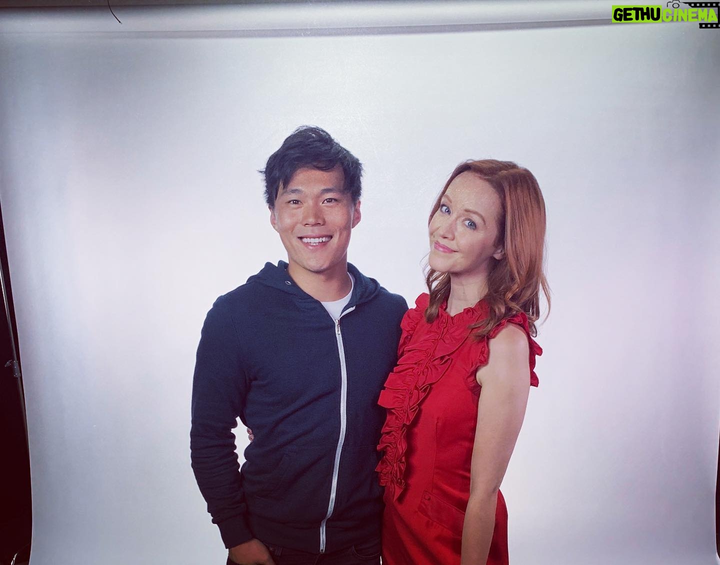 Lindy Booth - 6.2K Likes - a little Librarians reunion today... thanks to @ovationtv for having us! catch reruns of #TheLibrarians on @ovationtv Mondays at 7pm!