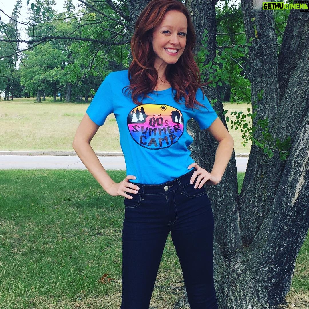 Lindy Booth - 6.5K Likes - so happy to support @80summercamp and their mission to encourage positivity and mental health. as a self proclaimed pollyanna i love their message of positive thinking, inclusion and fun!