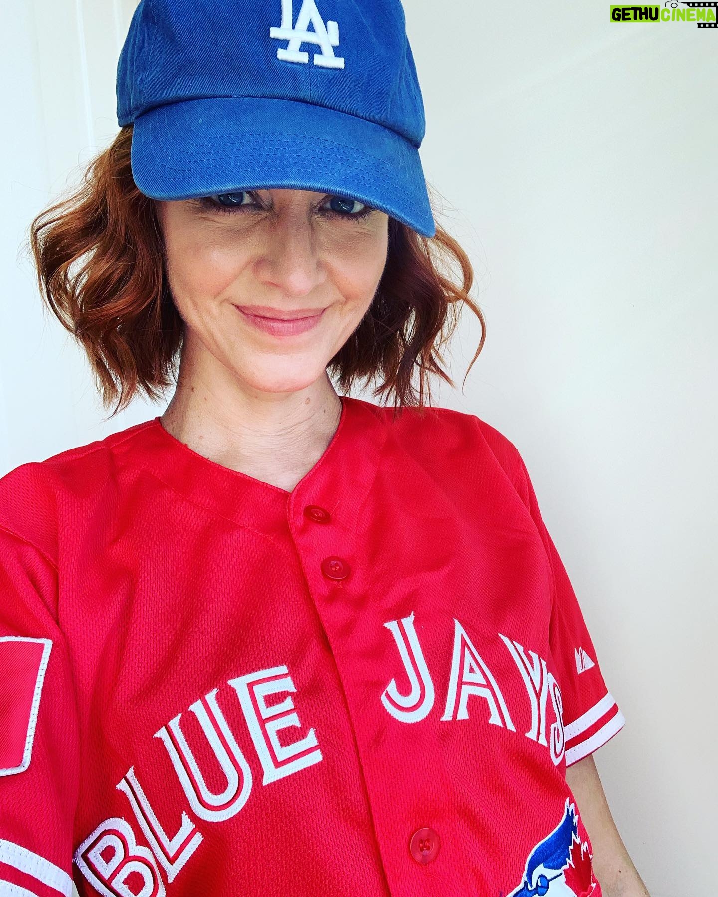 Lindy Booth - 4.7K Likes - thank you @bluejays and @dodgers for three very exciting days for a very conflicted baseball fan! 💙💙