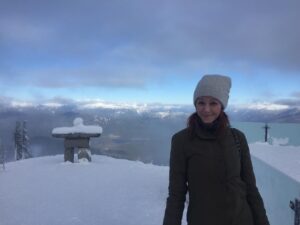 Lindy Booth Instagram - days off in BC don’t require a filter.