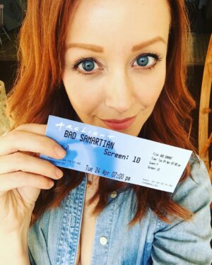 Lindy Booth Instagram - hey #TheLibrarians fans! go catch our boss @officialdeandevlin new movie #BadSamaritan this weekend... i got a sneak peak last week and it’s super creepy fun!!