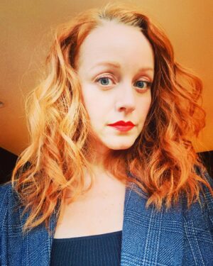 Lindy Booth Instagram - put some lipstick on recreationally for the first time in a long time. felt like it needed to be documented.