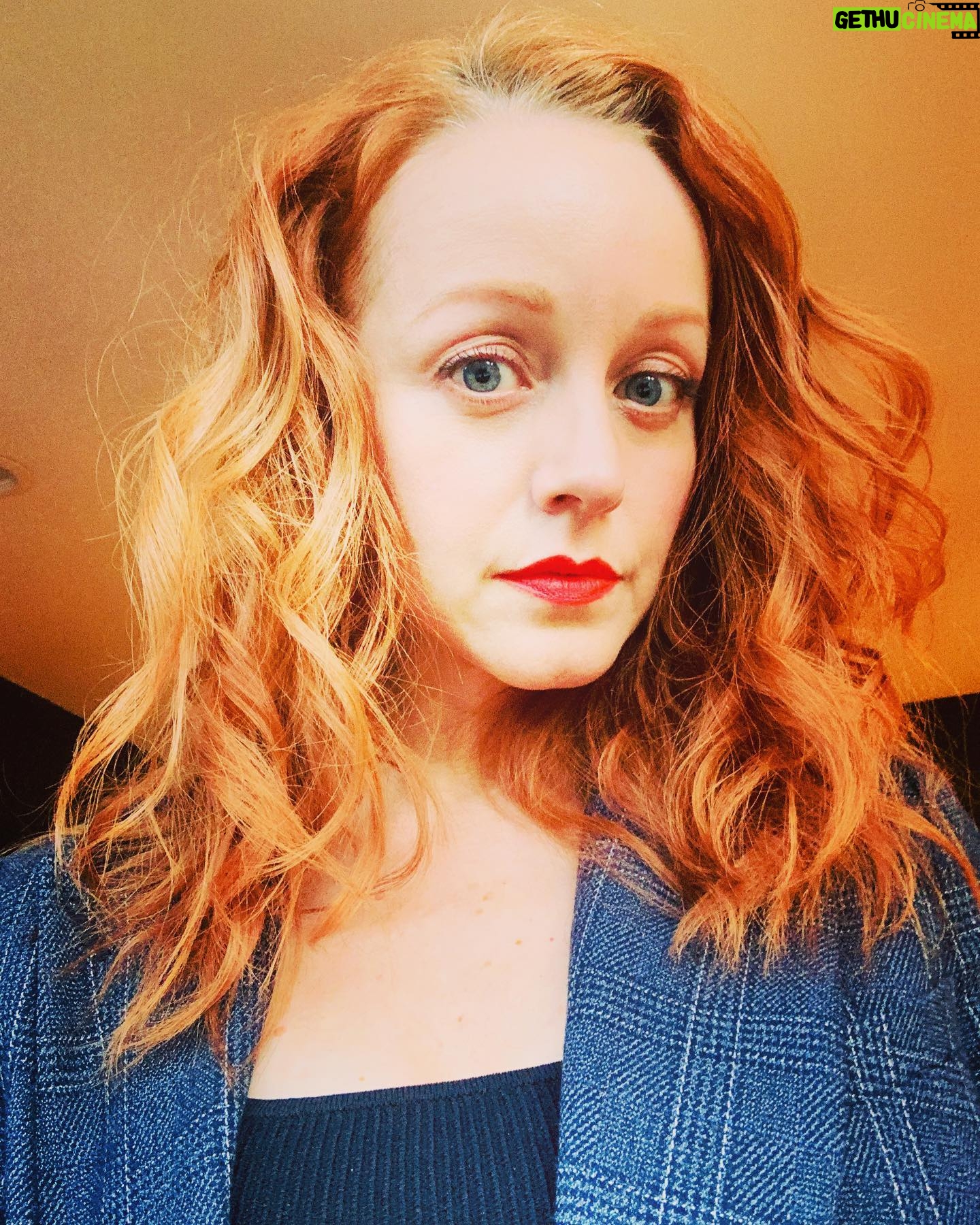Lindy Booth - 5.2K Likes - put some lipstick on recreationally for the first time in a long time. felt like it needed to be documented.