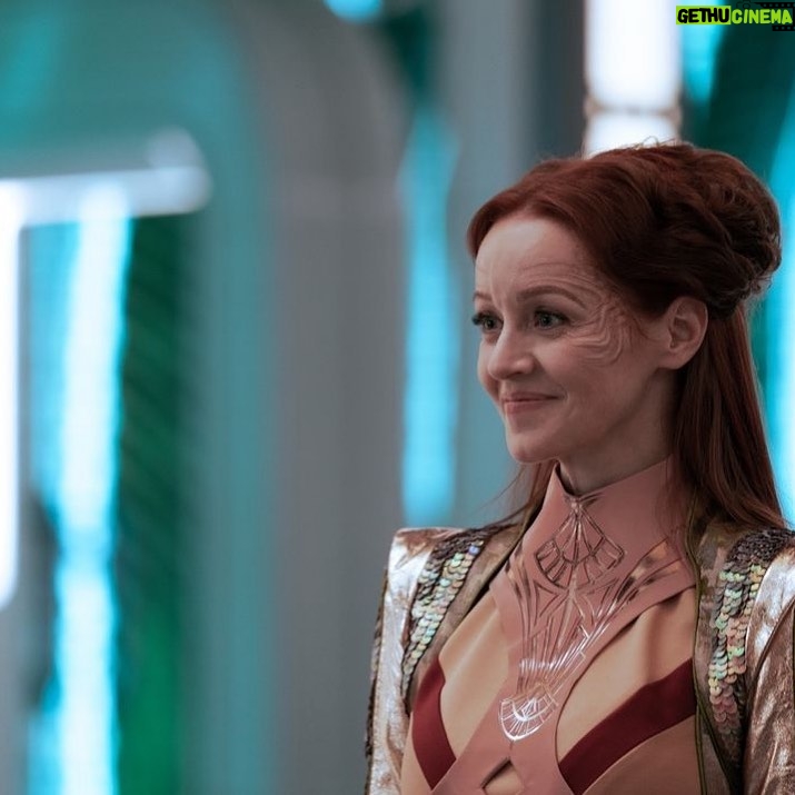 Lindy Booth - 5.3K Likes - thank you so much for all of the @startrekonpplus #strangenewworlds love. it was an honour to be a part of this magical universe and iconic world and a joy to work with such an incredible cast and hometown toronto crew. special thanks to the incredible, thoughtful and generous direction of @awkwardamerican and @ansonmount for being an amazing scene partner (and of course @rebeccaromijn for making sure everyone was nice to me and making the best 🍸at the end of a long week ❤️)