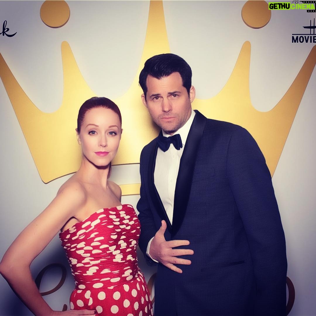Lindy Booth - 6.5K Likes - so much fun celebrating my @hallmarkchannel family last night at #TCA19 ... lovely catching up with hallmark boyfriends past too... (don’t worry, Trevor was there too!)