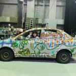 Lingling Instagram - My graffiti🚗/2022.4.7