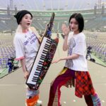 Lingling Instagram - My painting 作品も共に東京ドームに立ってたんだ