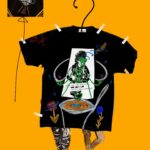 Lingling Instagram - 【NOT FOR SALE】 My paint Tshirt $🪦🪦🪦 $👽👽👽