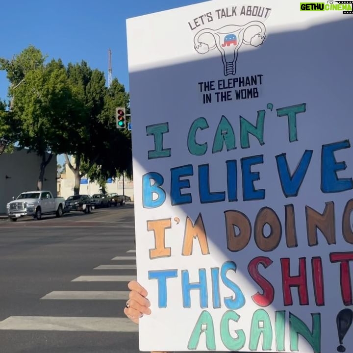 Linsey Godfrey - 1.6K Likes - We will fight! We will fight for our daughters, our sisters, our mothers, our grandmothers, our nieces and cousins! That includes trans men and non-binary people.
We had the honor of @victoriakonefal and @lindsbleepbloop joining us this time! What a powerful moment to share. I’m grateful for these amazing women in my life. We will fight!
Fuck you SCOTUS! Religion has NO place in our government!
It’s a woman’s right to choose!
Reproductive rights are healthcare!
Now is the time to be loud. Now is the time to fight. Women of color have been telling us this was coming for years and we didn’t listen.
We should have listened!
We need to listen now!
They told us about forced sterilization of women of color at the border and in our native and black communities historically.
We should have listened!
We need to listen NOW!
This will affect you. Someone you love. It doesn’t stop here. They’re going after contraceptives next. After that they’re going after Obergefell and then Lawrence. They’re coming for your way of life if you don’t fit the ableist, cisgender, heterosexual, Christian narrative.
Do NOT be complacent. Do NOT stay quiet. Silence is compliance.