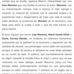 Lis Moreno Instagram - Hemos finalizado la 3ra temporada de MALPARIDA 🫀 🥲 No tengo más que palabras de agradecimiento, a este maravilloso equipo, y a todas aquellas personas que han venido a vernos y nos han permitido aterrizar nuestros sentires en las pistas de sus corazones. Hemos hecho 3 temporadas en menos de un año!!!!!!!Termino este 2023 con una satisfacción gigante, gracias ✨ Ahora con ansias de poder compartir los nuevos proyectos 🥹