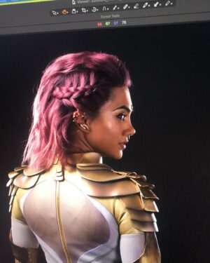 Lisa Ambalavanar Instagram - Messy dump 🩷🖤💜 Titans season 4 on Netflix now.