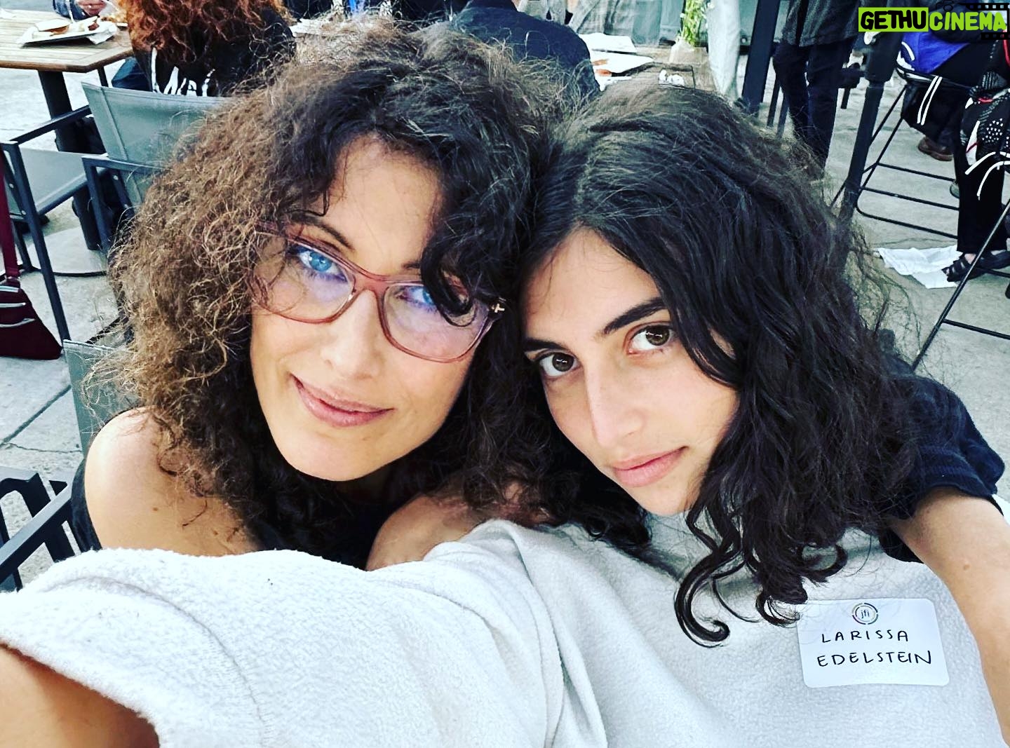 Lisa Edelstein - 4.3K Likes - So happy to be at the @sfjewishfilm festival where I’m not only getting a beautiful honor tonight plus screening the amazing @swipe.nyc with @suekramernyc but they also accidentally donned my gorgeous niece as my daughter. Sorry sis! She’s all mine now! (Thanks for paying for her education though) 😛