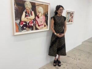 Lisa Edelstein Instagram - Wow, some of my favorite people came to the opening at @anatebgigallery and it was such a beautiful experience. Thank you! The show is up til October 28th xxxxx 
6150 Wilshire Blvd 
Tuesday-Saturday