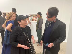 Lisa Edelstein Instagram - Wow, some of my favorite people came to the opening at @anatebgigallery and it was such a beautiful experience. Thank you! The show is up til October 28th xxxxx 
6150 Wilshire Blvd 
Tuesday-Saturday