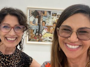 Lisa Edelstein Instagram - Wow, some of my favorite people came to the opening at @anatebgigallery and it was such a beautiful experience. Thank you! The show is up til October 28th xxxxx 
6150 Wilshire Blvd 
Tuesday-Saturday