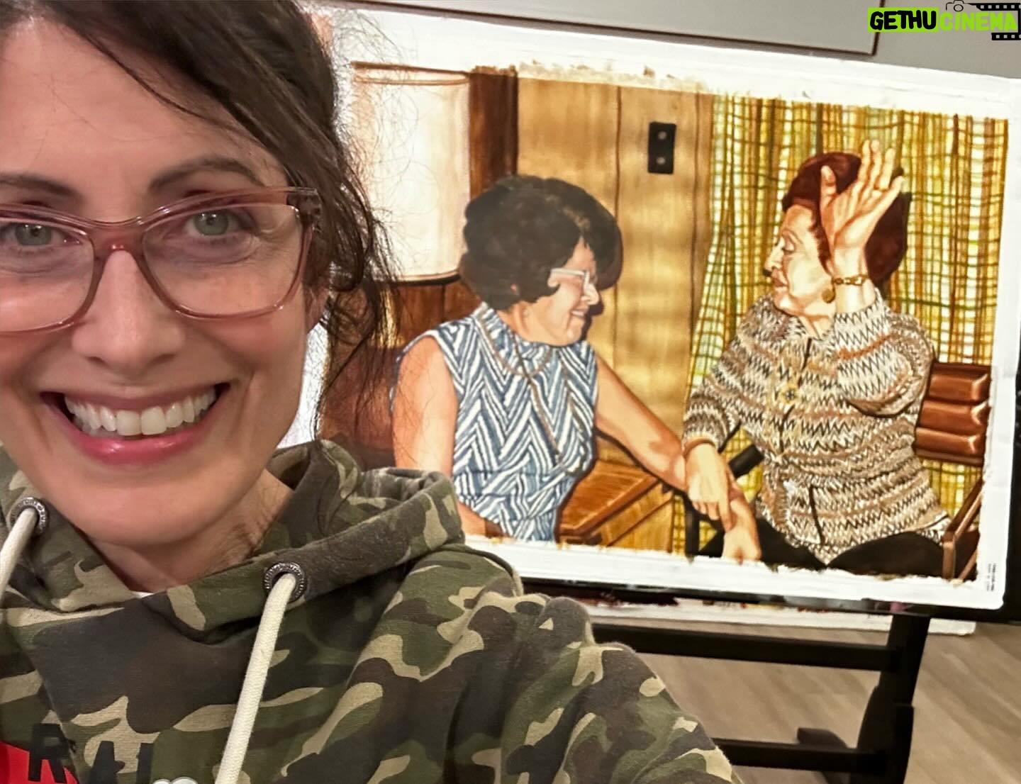 Lisa Edelstein - 4.2K Likes - Just finished! “Kina Hora” 2024 37 x 26 watercolor and charcoal on paper #watercolor #figürativeart ❤️