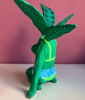 Lisa Hanawalt Instagram - Plant Babe Papier-mâché. Wrote a how-to with lots of process pics for my patreon, link in bio. 🤌🍃 #plantbabe #papiermache