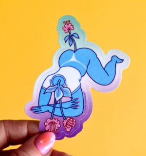 Lisa Hanawalt Instagram - Stickers are here! And some original art too. 😉 Link in bio. UPDATE: STICKERS ARE SOLD OUT 😵🤯 I will look into doing a restock, thank you all for bearing with me! 🙏