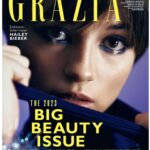 Lisa-Marie Koroll Instagram – Mein allererstes Cover! 🥹🥹🥹🥹Danke @armanibeauty für dieses Erlebnis. Danke liebes @grazia_magazin Team für den schönen Shootingtag. Danke @michalatus für diese tollen Looks. Danke @sarahlfalk für deinen mega Support IMMER! Ich freue mich so krass doll!! ❤️❤️❤️