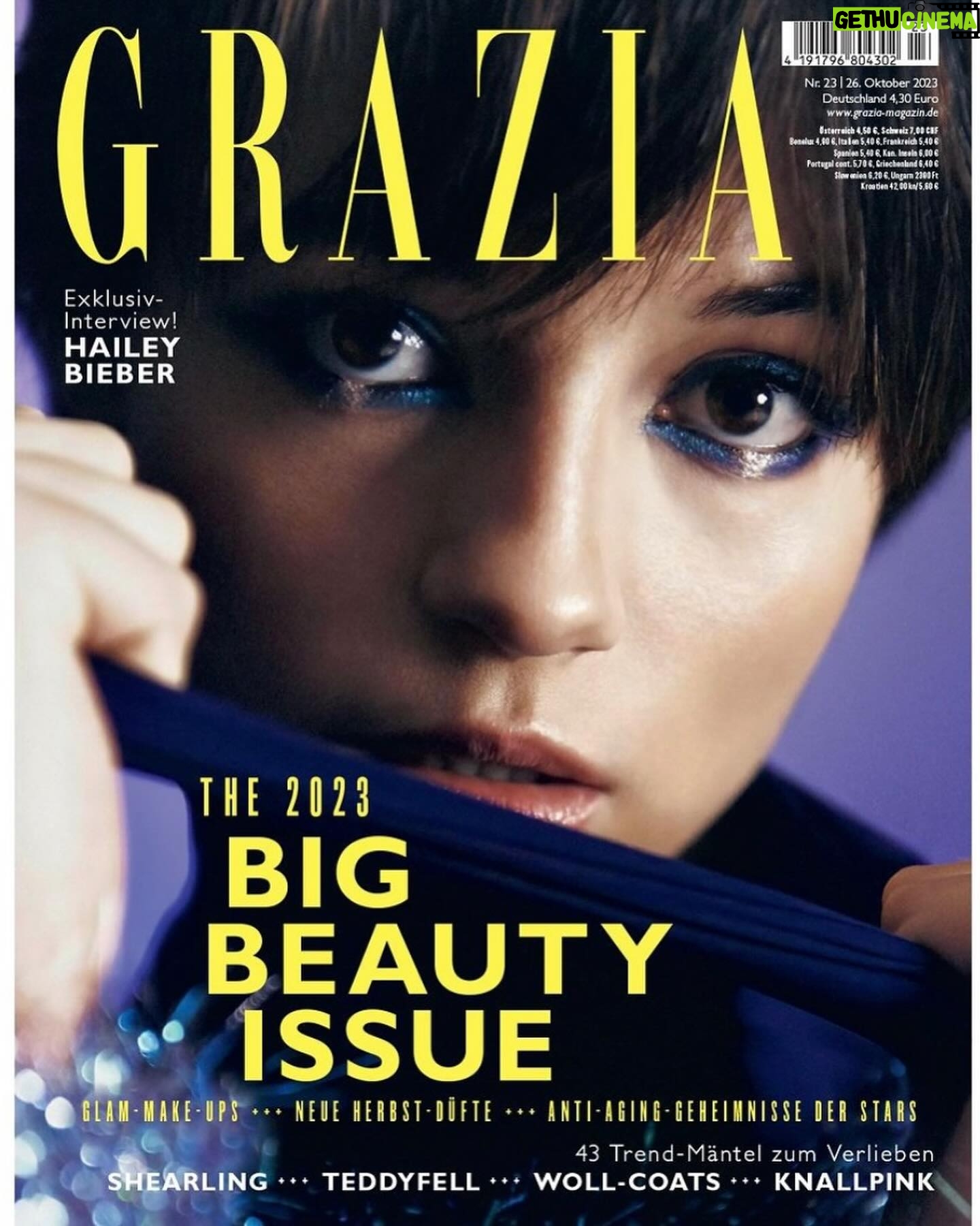 Lisa-Marie Koroll - 3 Likes - Mein allererstes Cover! 🥹🥹🥹🥹Danke @armanibeauty für dieses Erlebnis. Danke liebes @grazia_magazin Team für den schönen Shootingtag. Danke @michalatus für diese tollen Looks. Danke @sarahlfalk für deinen mega Support IMMER! Ich freue mich so krass doll!! ❤️❤️❤️