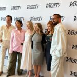 Lisa Ann Walter Instagram - Thank you @variety. Learned so much on this Supporting Actor panel. Loved seeing @dakotafanning after so long - just as smart and beautiful as she was 20 years ago. Thrilled to meet @ricky_martin - what a dear, talented man. @emilylongeretta you did a fabulous job and wore a very pretty dress! . @sachinandbabi dress @rodofirenze bag @deandavidson @grazielagems jewelry Hair @dvohair Makeup @adamchristophermakeup stylist @miss_kellyjohnson