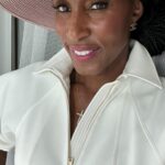 Lisa Leslie Instagram - The @kentuckyderby @unbridledeve owes me nothing👒🐎🏇🏼🐎🏇🏼🐎 Bucket List✅ Suits: @albalegacy Hair: @shachouritzysalon Black dress: @iamangeladean