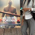 Lisa Leslie Instagram - I loved the movie @foremanmovie by @sonypictures Get your 🍿🍿popcorn ready because it was so good and inspiring!!! I really can’t wait to see it again. It was that good to me!!! In theaters April 28th nationwide⭐️⭐️⭐️⭐️⭐️ #BigGeorgeForeman