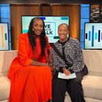 Lisa Leslie Instagram - I had a great time on the First-Ever All Women’s Sports Talk Show @weneedtotalk thank you @lisaleslie @debbieantonelli12 @ajross_tv @summersanders_ for sharing my story. #kiyomi #jordanbrand #jumpman23 #womenshistorymonth #cbssports