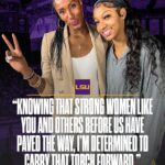 Lisa Leslie Instagram - Paving the way and carrying it forward🙌🏽 |@lisaleslie X @angelreese10| #basketball #lsu #wnba #legends #sports