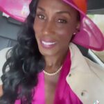 Lisa Leslie Instagram – The @kentuckyderby owes me nothing!!! So much fun at the #Oaks, the @unbridledeve and the derby 🐎🐎🐎🐎👒👒💃🏾💃🏾💕💕🤍🤍 
My highlight… meeting @iamginatorres ♥️♥️♥️ Melt!!! #Suits (If you know you know) 😘