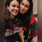 Lisa Marie Varon Instagram - So excited and honored to have the opportunity to hang out with one of the most amazing humans on this planet, @reallisamarie! You literally COULD NOT wipe the smile off my face! 😄🥰 Not only is Victoria one of my favorite pro wrestlers since I was a teenager, Lisa, is the most kindest, geniune people I've ever met! Her passion and energy for life is infectious! ❤️ Victoria will always be the pioneer of women's wrestling - she had it all, the look, the charisma, the moves! From her iconic matches with @trishstratuscom and unforgettable first-ever women's hardcore matches, to the first-ever women's steel cage match with @machetegirl! So many amazing matches in her career, my favorites were with Molly Holly, @gailkimitsme, and @phenom_jazz, too! 🤼‍♀️ 'The Widow's Peak' is one of THE TOP 5 best wrestling finishers ever! 🕸 Lisa - Thank you for the laughs, the tears, and heart-to-hearts that I will always cherish and never forget! 🥹 You're a real one!!! 💯 It's crazy how life comes full circle!! (Hey @WWE! Victoria deserves (and has EARNED) to be inducted into the WWE Hall of Fame! 🙌) 📍 @syracusecollectorscon