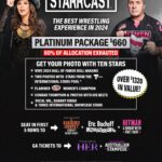 Lisa Marie Varon Instagram - #Repost @starrcastevents with @use.repost ・・・ Did you know that w/ Platinum you get ALL the stage shows (including Hitman: a Sunday w/ @brethitmanhart , @therealericbischoff Uncensored & @themickiejames s Kick Off Party) GA to both #AustralianStampede & #HER MORE! 🎟️starrcast.com🎟️ #VisitVictoria #starrcastdownunder #brethart #ericbischoff #mickiejames #gawtv #HER #australianstampede #womenswrestling