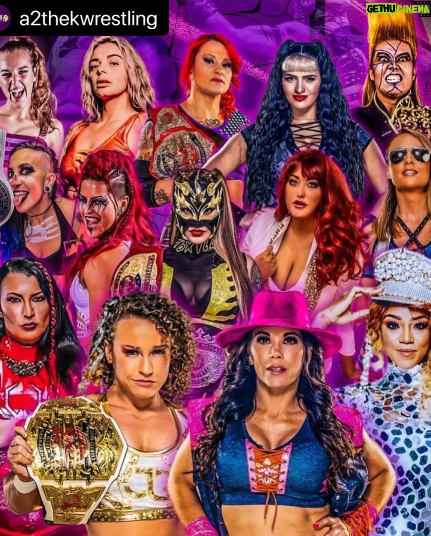 Lisa Marie Varon Instagram - #Repost @starrcastevents with @use.repost ・・・ Did you know that w/ Platinum you get ALL the stage shows (including Hitman: a Sunday w/ @brethitmanhart , @therealericbischoff Uncensored & @themickiejames s Kick Off Party) GA to both #AustralianStampede & #HER MORE! 🎟️starrcast.com🎟️ #VisitVictoria #starrcastdownunder #brethart #ericbischoff #mickiejames #gawtv #HER #australianstampede #womenswrestling
