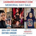 Lisa Marie Varon Instagram - I am currently running a Memorial Weekend Sale on my BigCartel store. You can get 20% off your entire order from now until Monday, May 27th at 11:59pm. Use the code "MEMORIAL" when you checkout. So many items available on my online store! 🕸 RARE Jakks Pacific Wrestling Superstore Action Figure 🕸 RARE Wrestlemania 21 Victoria Action Figure 🕸 Black Widow T-Shirts 🕸 Yes I've Lost My Mind T-Shirt & 8x10 Bundle 🕸 Clothes from my personal closet 🕸 TNA Impact Wrestling Banners 🕸 Variety of 8x10 designs 🕸 AND SO MUCH MORE! Shop & Order at www.lisamarievarondirect.com. Discount not available on previous orders and discounts can not be applied after the order. You MUST remember to enter the code during checkout. Thanks for the love and support when you order directly from me.