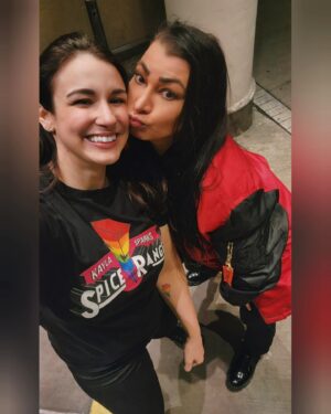 Lisa Marie Varon Instagram - So excited and honored to have the opportunity to hang out with one of the most amazing humans on this planet, @reallisamarie! You literally COULD NOT wipe the smile off my face! 😄🥰 

Not only is Victoria one of my favorite pro wrestlers since I was a teenager, Lisa, is the most kindest, geniune people I've ever met! Her passion and energy for life is infectious! ❤️ 

Victoria will always be the pioneer of women's wrestling - she had it all, the look, the charisma, the moves! From her iconic matches with @trishstratuscom and unforgettable first-ever women's hardcore matches, to the first-ever women's steel cage match with @machetegirl! So many amazing matches in her career, my favorites were with Molly Holly, @gailkimitsme, and @phenom_jazz, too! 🤼‍♀️ 'The Widow's Peak' is one of THE TOP 5 best wrestling finishers ever! 🕸 

Lisa - Thank you for the laughs, the tears, and heart-to-hearts that I will always cherish and never forget! 🥹 You're a real one!!! 💯 It's crazy how life comes full circle!!

(Hey @WWE! Victoria deserves (and has EARNED) to be inducted into the WWE Hall of Fame! 🙌)

📍 @syracusecollectorscon