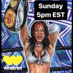 Lisa Marie Varon Instagram - Today, Sunday Mar. 24th at 5pm est @reallisamarie invites you to her home via @whatnot for a live auction where she will be auctioning off the finest memorabilia from 8 x10s, Kiss 💋 Cards, trading cards, tba banners and more, and Lisa will be on Live to sign it and personalize it to you… So come place a bid, come say hi (keep it brief it’s only an hour and most important please be Respectful) Swipe to see some Bodyslammin’ items! Artwork by me @franksterrules Frank Mongelluzzo Sincerest apologies to Cherry I couldn’t resist on the “Cherry Tree” sketch - [ ] #lisamarievaron #gawtv #wwevictoria #victoriawwe #tnatara #taratna #womenswrestling #womenswrestlingmatters