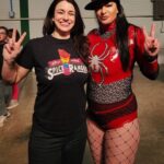 Lisa Marie Varon Instagram - So excited and honored to have the opportunity to hang out with one of the most amazing humans on this planet, @reallisamarie! You literally COULD NOT wipe the smile off my face! 😄🥰 Not only is Victoria one of my favorite pro wrestlers since I was a teenager, Lisa, is the most kindest, geniune people I've ever met! Her passion and energy for life is infectious! ❤️ Victoria will always be the pioneer of women's wrestling - she had it all, the look, the charisma, the moves! From her iconic matches with @trishstratuscom and unforgettable first-ever women's hardcore matches, to the first-ever women's steel cage match with @machetegirl! So many amazing matches in her career, my favorites were with Molly Holly, @gailkimitsme, and @phenom_jazz, too! 🤼‍♀️ 'The Widow's Peak' is one of THE TOP 5 best wrestling finishers ever! 🕸 Lisa - Thank you for the laughs, the tears, and heart-to-hearts that I will always cherish and never forget! 🥹 You're a real one!!! 💯 It's crazy how life comes full circle!! (Hey @WWE! Victoria deserves (and has EARNED) to be inducted into the WWE Hall of Fame! 🙌) 📍 @syracusecollectorscon