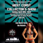 Lisa Marie Varon Instagram - Welcome to the West Coast Collector's Show! Join us at Sam's Town Hotel & Gambling Hall on Boulder Highway in Las Vegas, NV on Sunday April 28th, 2024. Meet you favorite Professional Roller Games Stars, Wrestlers, NBA, NFL, and MLB legends, for a fun day filled with all things collectibles. Meet fellow collectors, browse unique items, and maybe even find that missing piece for your collection. Don't miss out on this exciting event! Tickets: https://www.eventbrite.com/o/stars-of-wrestling-and-oaktown-sports-productions-79232279563 #LisaMarieVaron #LisaVaron #WWFVictoria #WWEVictoria #VictoriaWWE #TNATara #TNAKnockout #TaraTNA #WidowsPeakFreak #WWE #TNA #TNAWrestling #ImpactWrestling #AllTheThingsSheSaid #WidowsPeak #GAWTV #RealLisaMarie #LisaMarieVaronDirect #VictoriaWebOrg #SamsTown #westcoastcollectorsshow #oaktownsports #LasVegas #VivaLasVegas #whathappensinvegas #dlobrown