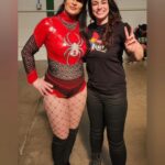 Lisa Marie Varon Instagram - So excited and honored to have the opportunity to hang out with one of the most amazing humans on this planet, @reallisamarie! You literally COULD NOT wipe the smile off my face! 😄🥰 Not only is Victoria one of my favorite pro wrestlers since I was a teenager, Lisa, is the most kindest, geniune people I've ever met! Her passion and energy for life is infectious! ❤️ Victoria will always be the pioneer of women's wrestling - she had it all, the look, the charisma, the moves! From her iconic matches with @trishstratuscom and unforgettable first-ever women's hardcore matches, to the first-ever women's steel cage match with @machetegirl! So many amazing matches in her career, my favorites were with Molly Holly, @gailkimitsme, and @phenom_jazz, too! 🤼‍♀️ 'The Widow's Peak' is one of THE TOP 5 best wrestling finishers ever! 🕸 Lisa - Thank you for the laughs, the tears, and heart-to-hearts that I will always cherish and never forget! 🥹 You're a real one!!! 💯 It's crazy how life comes full circle!! (Hey @WWE! Victoria deserves (and has EARNED) to be inducted into the WWE Hall of Fame! 🙌) 📍 @syracusecollectorscon